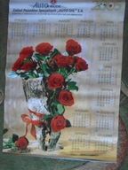 KALENDARZ ŚCIENNY ZAKŁADY POJAZDÓW AUTO SHL KIELCE ROK 2005 2002 69 x 99 cm