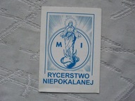 KARNET RYCERSTWO NIEPOKALANEJ