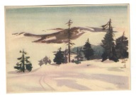 10-KG04- Beskid Śl.Pejzarz zimowy,1952r