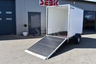Przyczepa Brenderup Cargo CD 260 UB RAMPA DMC 750 kg. NOWY MODEL - DOSTAWA!
