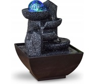 FONTANNA pokojowa OZDOBNA wewnętrzna nowa pompka bez LED