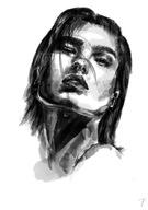 PLAKAT PORTRET KOBIETY 50x70cm