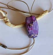 WYJĄTKOWY JASPIS CESARSKI - wisior, naszyjnik