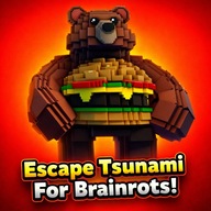 Burgerini Bearini | ESCAPE TSUNAMI FOR BRAINROTS! | ROBLOX
