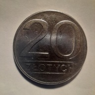 20 zł 1988 ROK, DESTRUKT.