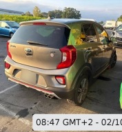 Kia Picanto III błotnik tył tylny pas klapa zderzak