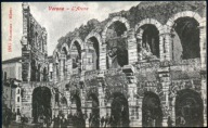 Verona. L'Arena - Fotocromo 1910