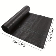 AGROWŁÓKNINA 90G 1,6x50m CZARNA UV ANTYCHWASTOWA + KOTWY