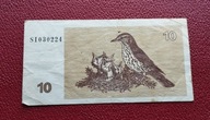 10 TALONAS LITWA 1992 st.3