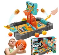 KOSZYKÓWKA MINI STÓŁ DO KOSZYKÓWKI STOŁOWE GRA ZRĘCZNOŚCIOWA ZABAWKA WOOPIE