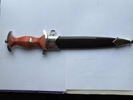 NIEMIECKI KORDZIK SA SYGNOWANY DREWNO STAL NAJLEPSZE WYKONANIE