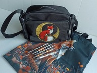 WOŚP- lis, zestaw torebka, długopisy, torba zakupowa