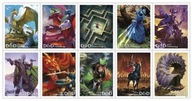Stany Zjednoczone 2024 Znaczki 6216-25 ** Dungeons and Dragons smoki gra