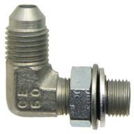 Złącze kolanko hydrauliczne 7/16"JIC G1/4" 315bar