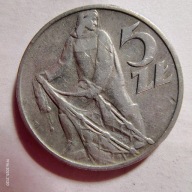 5 zł. 1959 Rybak, ładne.