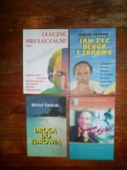 Michał Tombak 4 Książki Uleczyć nieuleczalne Jak żyć długo i zdrowo Cz możn