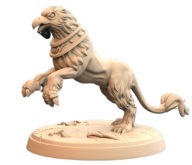 Thunderforged Hound Gryf Gromu Ogar Burzy A RPG Druk 3D NSFW