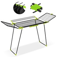 SUSZARKA NA PRANIE STOJĄCA DUŻA 27m SKŁADANA XXL STALOWA KLIPSY NA BIELIZNĘ