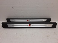 AUDI Q5 80A NAKŁADKI LISTWY PROGOWE PODŚWIETLANE LED LISTWA LEWA LUB PRAWA