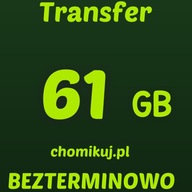 Transfer chomikuj 61 GB Bezterminowo !