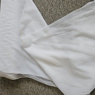 Tkanina woal kreszowany wykończony u dołu ołowianką, 3Blk-a