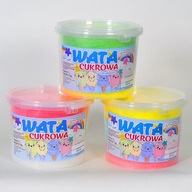 Kolorowa Smakowa wata cukrowa Watolandia Wiaderko 3L