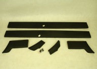 Plastikowe listwy ozdobne drzwi błotniki Nitron Fiat 126p FL BIS Maluch