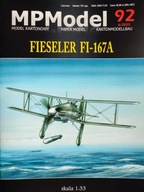 MPModel 92 samolot FIESELER FI-167A