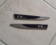 EMBLEMAT ZNACZEK R-LINE BLOTNIKA PRAWY PRZOD VW GOLF VII LIFT 5G0853688AQ