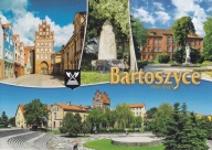 BARTOSZYCE - BRAMA - LICEUM - RYNEK - HERB