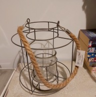 Lampion świecznik lub baza do dekoracji WYPRZEDAŻ SKARBY DOMOWE