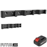 Uchwyt potrójny na akumulator YATO 18V LI-ION bez blokady