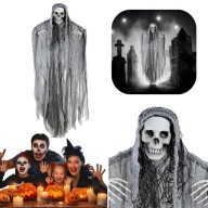 DEKORACJA NA HALLOWEEN DO DOMU ZNIWIARZ STRASZNA UPIOR DO SALONU NA IMPREZE