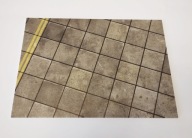 Podstawka "Płyta lotniska 09" skala 1:144 roz.A5 druk PCV 3mm