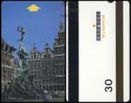 KTP - POLSKA # ALCATEL # Antwerpia fontanna Brabo 30 # 1991 # Ćw 42P
