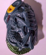 Vintage Mattel Horror zabawka pojemnik 1994 alien obcy action figure