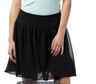 Szyfonowa zwiewna spódniczka spódnica letnia S 36