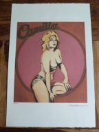 MEL RAMOS - Camilla (1963) - 57 cm x 38.5 cm - POP ART - (WARHOL, BANKSY)