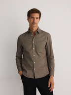 RESERVED klasyczna koszula bawełna egipska regular fit XXL