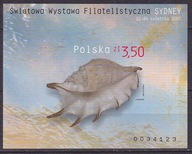 2005 Wystawa Sydney Fi blok 192A ** cięty