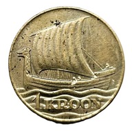 Estońska moneta o nominale 1 korony wyemitowana po raz pierwszy w 1934 roku