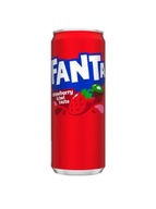 Napój gazowany FANTA STRAWBERRY KIWI 330ml truskawka kiwi PUSZKA SZWEDZKA