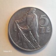 5 zł 1973- Rybak, piękne .