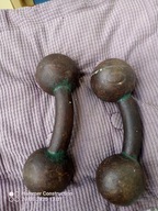 Oryginalne stare HANTLE CIĘŻARKI komplet 2 x 4,1