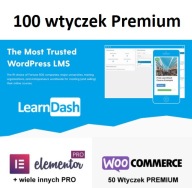 LearnDash LMS + pakiet (20) dodatków. WooCommerce