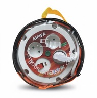 Przedłużacz Bębnowy 5M 3x230V + 2xUSB + USB-C