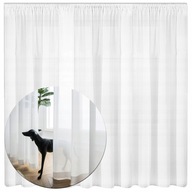 FIRANA KLASYCZNA GOTOWA WOAL NA TAŚMIE ŻABKI DO SALONU POKOJU 400X250 CM