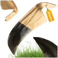 KOSA RĘCZNA KUTA OSTRZONA DO TRAWY METALOWA 42 CM BEGRIS