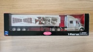 PETERBILT Hardcore Trucker (naczepa z napisem i czaszkami) 1/43 NewRay