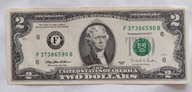 banknot 2 dolary 1995 Atlanta USA UNC-